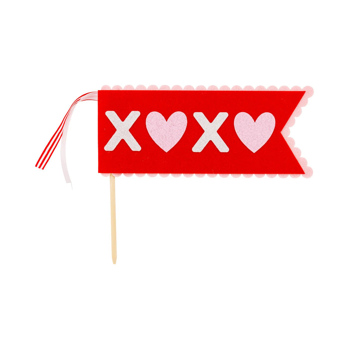 XOXO Felt Pennant