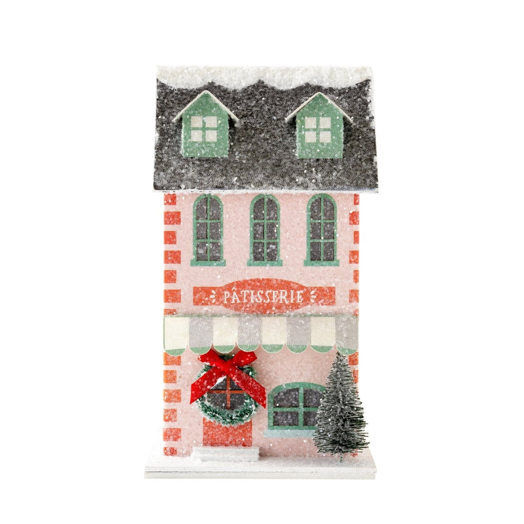 Christmas Village Bakery Paper House