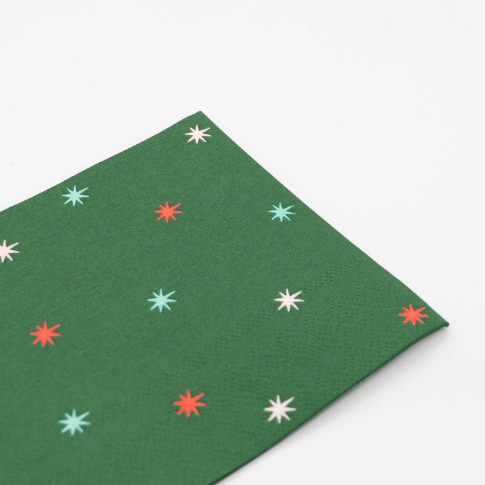 Holiday Stars Christmas Guest Towels