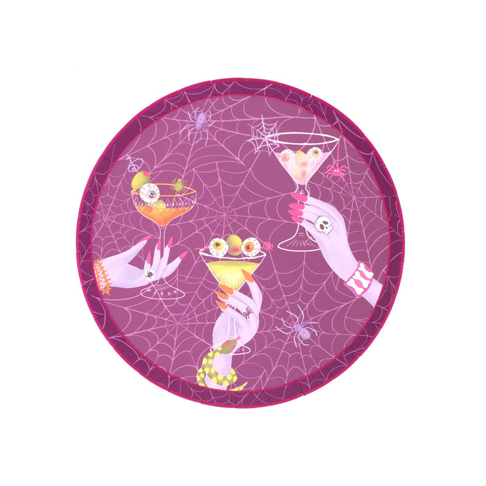 Midnight Spirits Halloween Dessert Plates