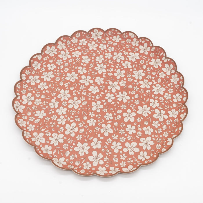 Autumn Floral Dinner Plates