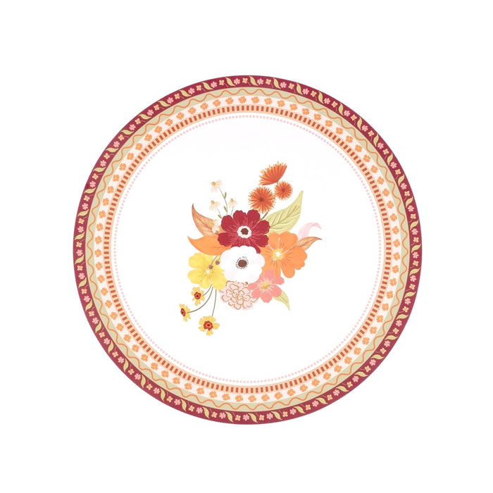 Harvest Floral Round Placemats