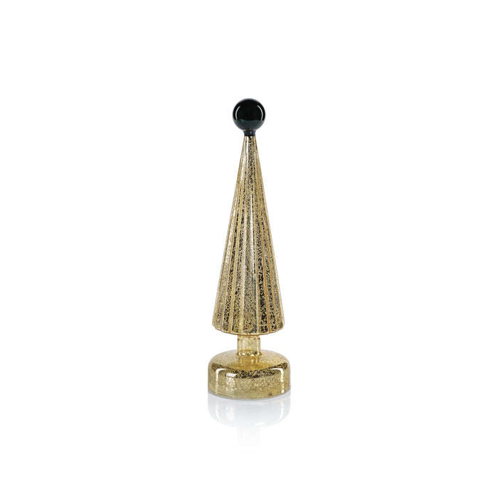 LED Tree with Globe Finial