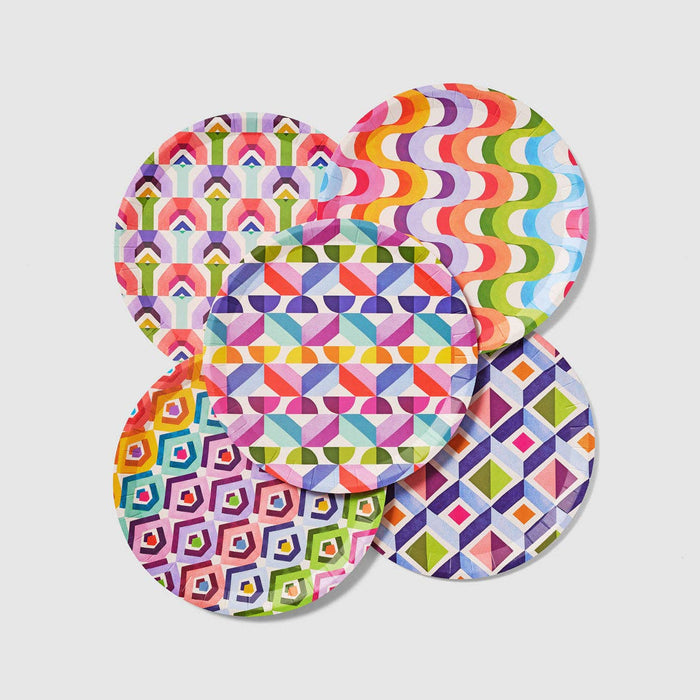 Color me Crazy Large Plates