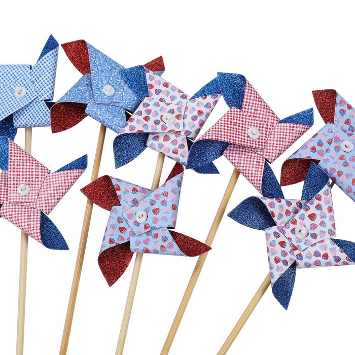 Mini Pinwheel Cake Toppers