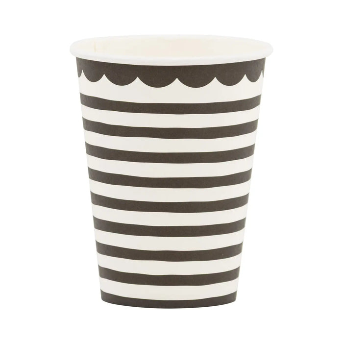 Black Stripes Party Cups