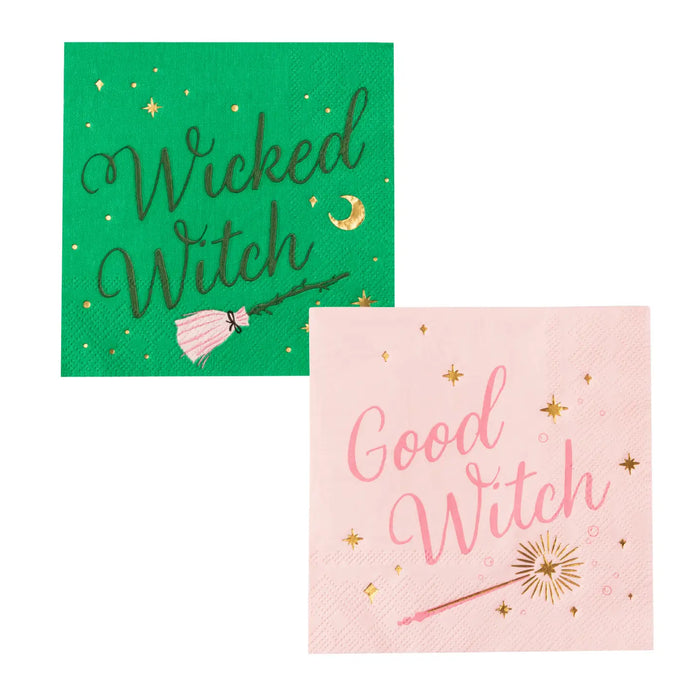 Good & Wicked Witch Cocktail Napkins