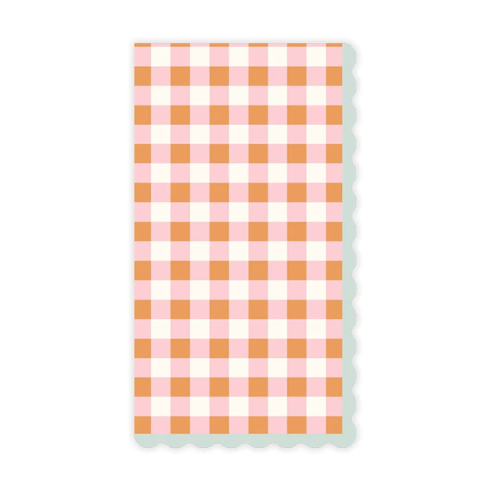 Carrot Patch Gingham Dinner Napkins