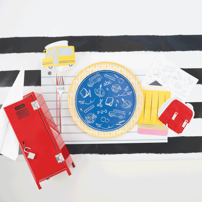 School Backpack Napkins