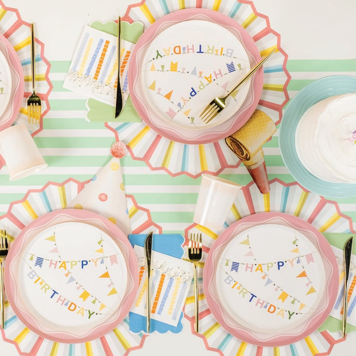 Birthday Cheer Dessert Plates