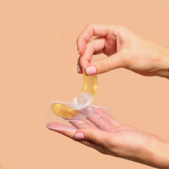 Candy Stiped Anti Aging Undereye Masks- 2 in 1 Formula