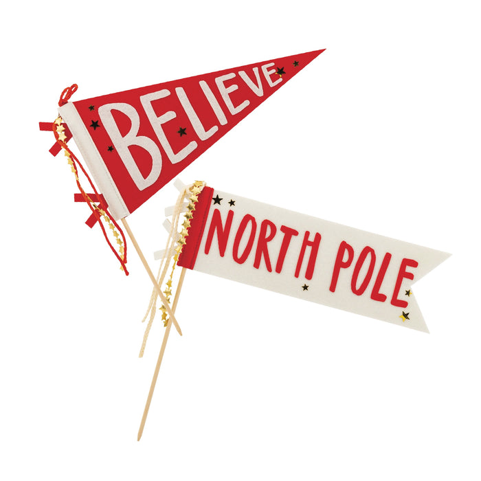 Believe Felt Pennant Set