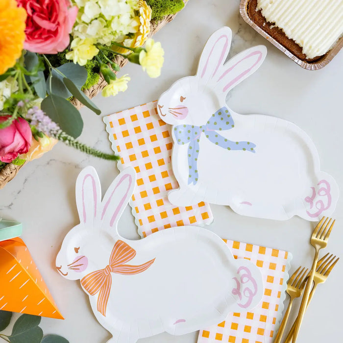 Carrot Patch Gingham Dinner Napkins