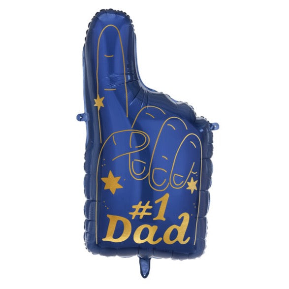 #1 Dad Foil balloon