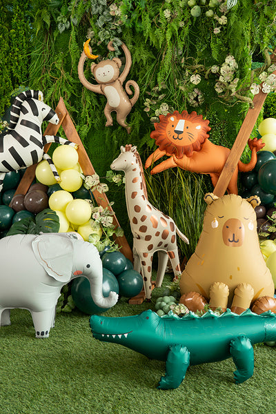 Lion Standing Foil Balloon