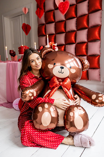 Foil Balloon Teddy Bear