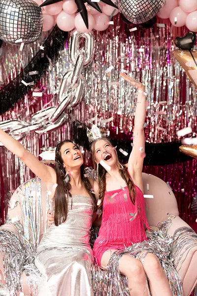 Black Fringe Garland