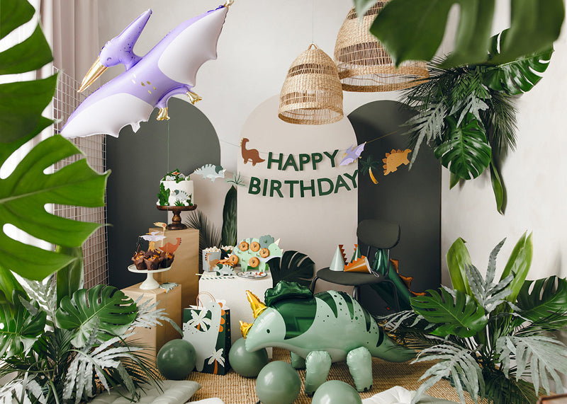 Happy Birthday Dino Banner