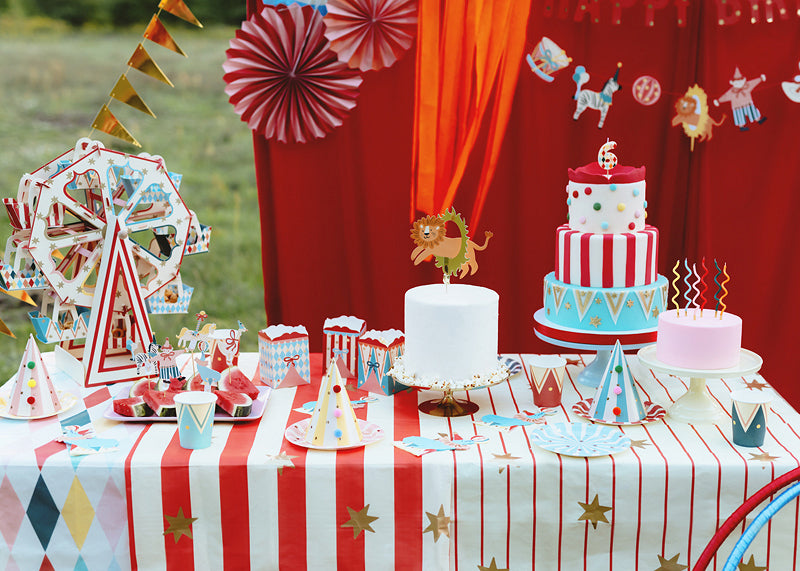 Paper Tablecloth Stars and Striped