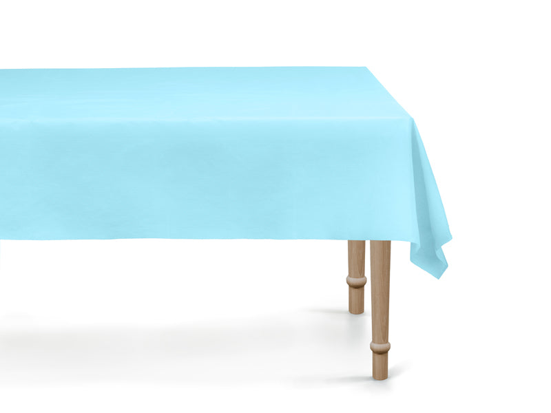 Light Blue Tablecloth