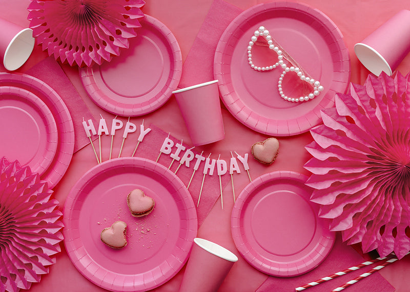 Dark Pink Tablecloth