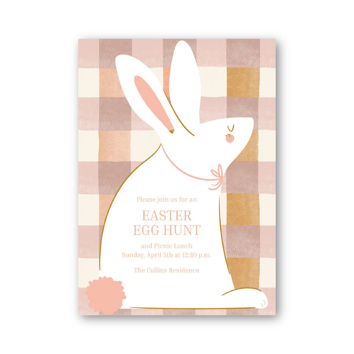 Easter Bunny Digital Invitation