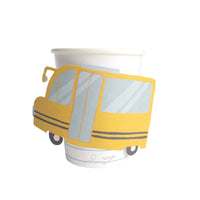 School Bus Paper Cups