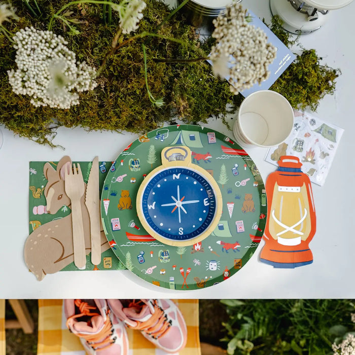 Camp Explorer Lantern Guest Napkins
