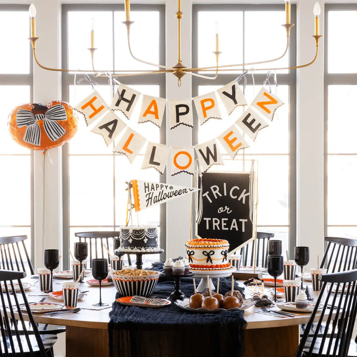 Felt Happy Halloween Banner