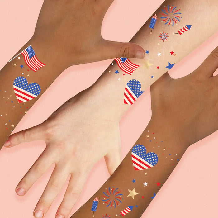 Fourth of July Temporary Tattoos