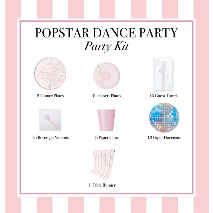 Popstar Dance Party Party Kit