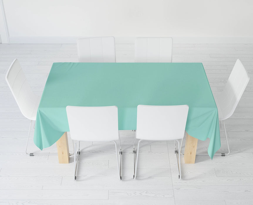 Eco-Friendly Mint Disposable Pastel Paper Party Tablecloth