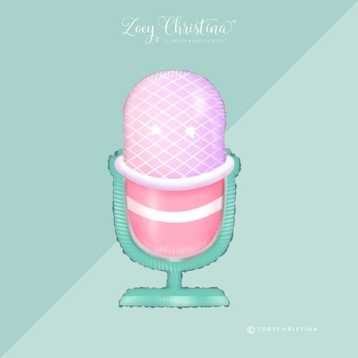 Microphone Foil Balloon – 23" X 35"