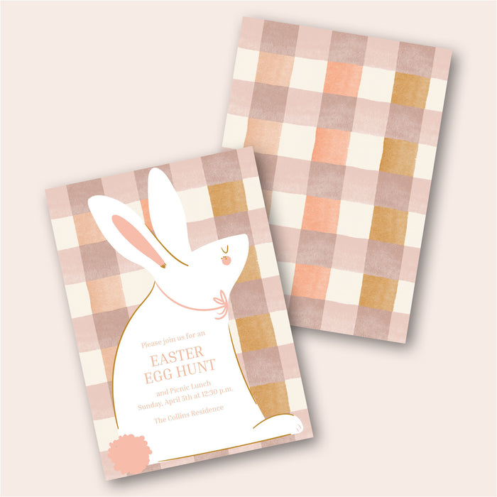 Easter Bunny Digital Invitation