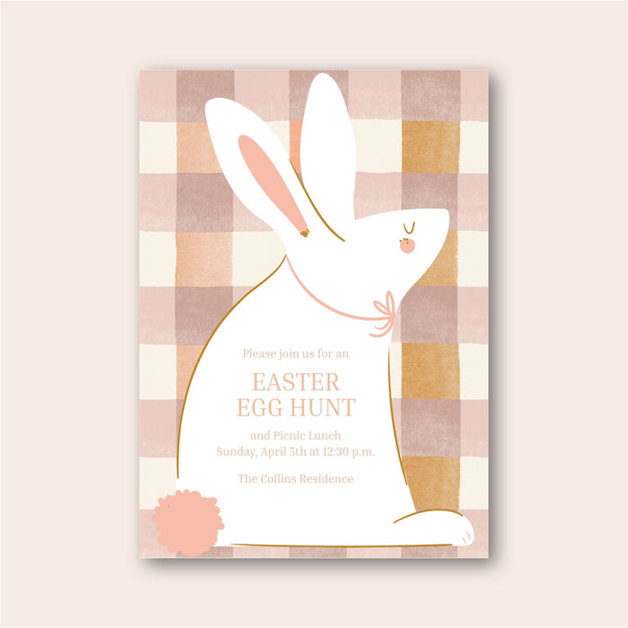 Easter Bunny Digital Invitation