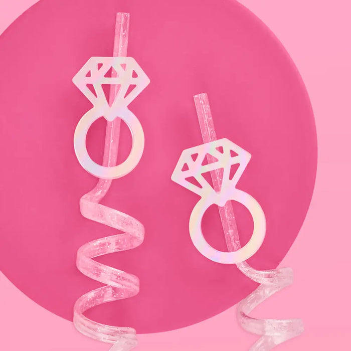 Engagement Ring Straws