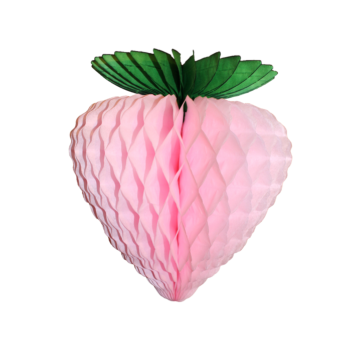 Light Pink Honeycomb Tissue Strawberry
