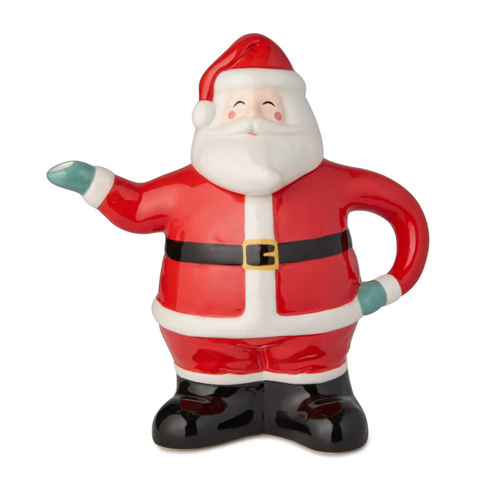 Christmas Whimsy Santa Teapot