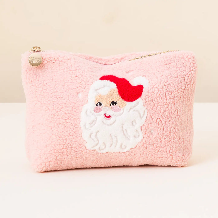 Teddy Pouch-Dear Santa