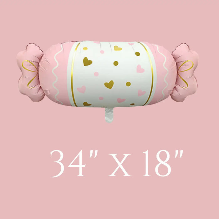 Candy-Shaped Valentine Foil Balloon
