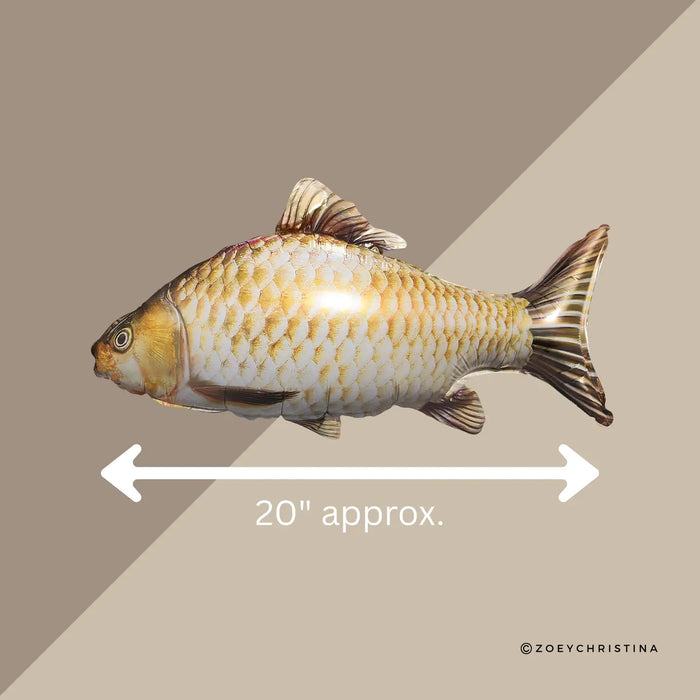 Brown Fish Foil Balloon