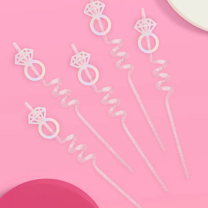 Engagement Ring Straws