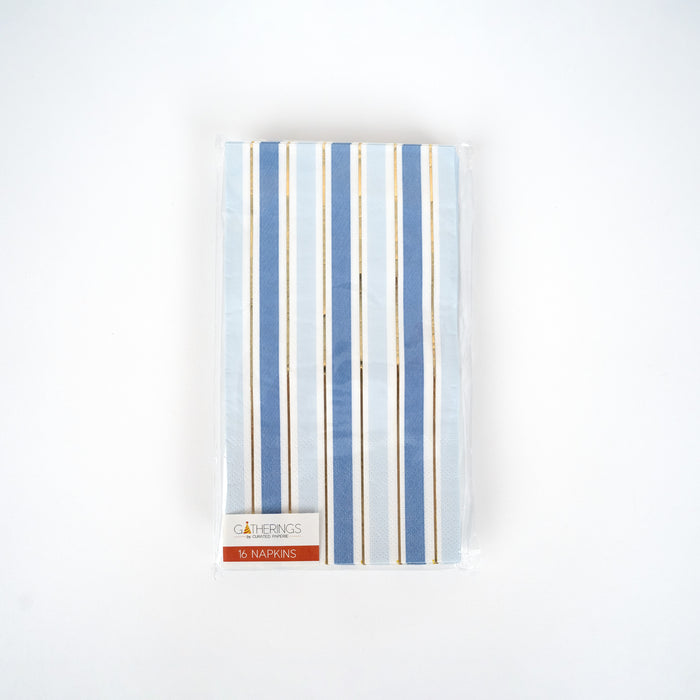 Blue Striped Guest Towels