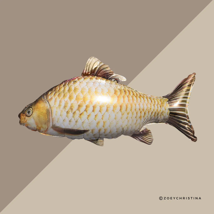 Brown Fish Foil Balloon