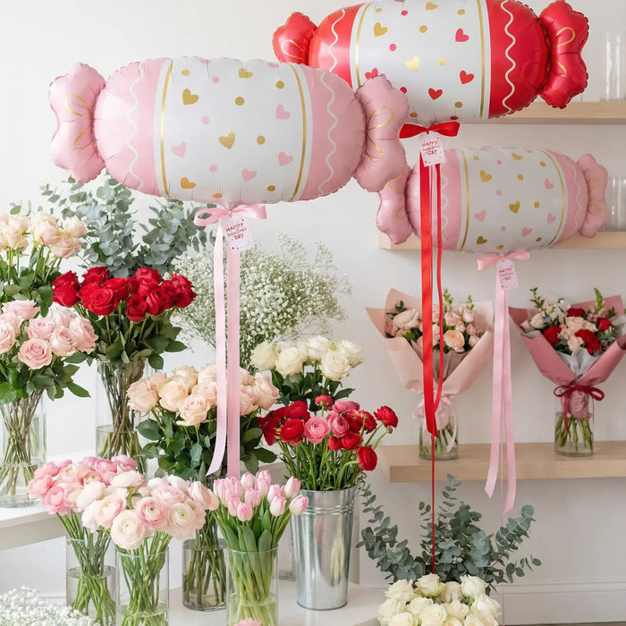 Candy-Shaped Valentine Foil Balloon