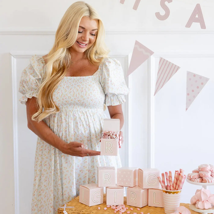 Pink Block Treat Box