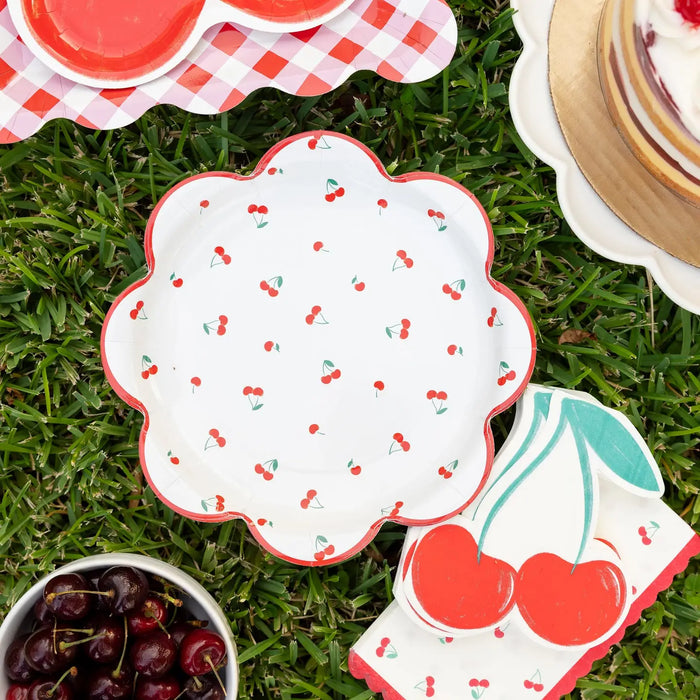 Cherries Shaped Napkin