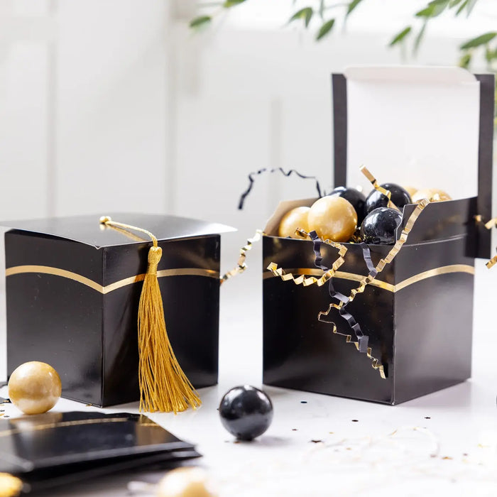 Grad Cap Treat Boxes