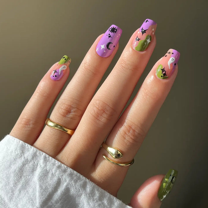 Spooky Halloween Nail Art Stickers