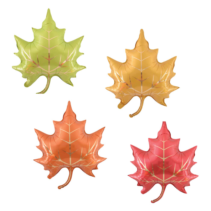 28" Autumn Leaf Balloon (Colors Sold Separately)